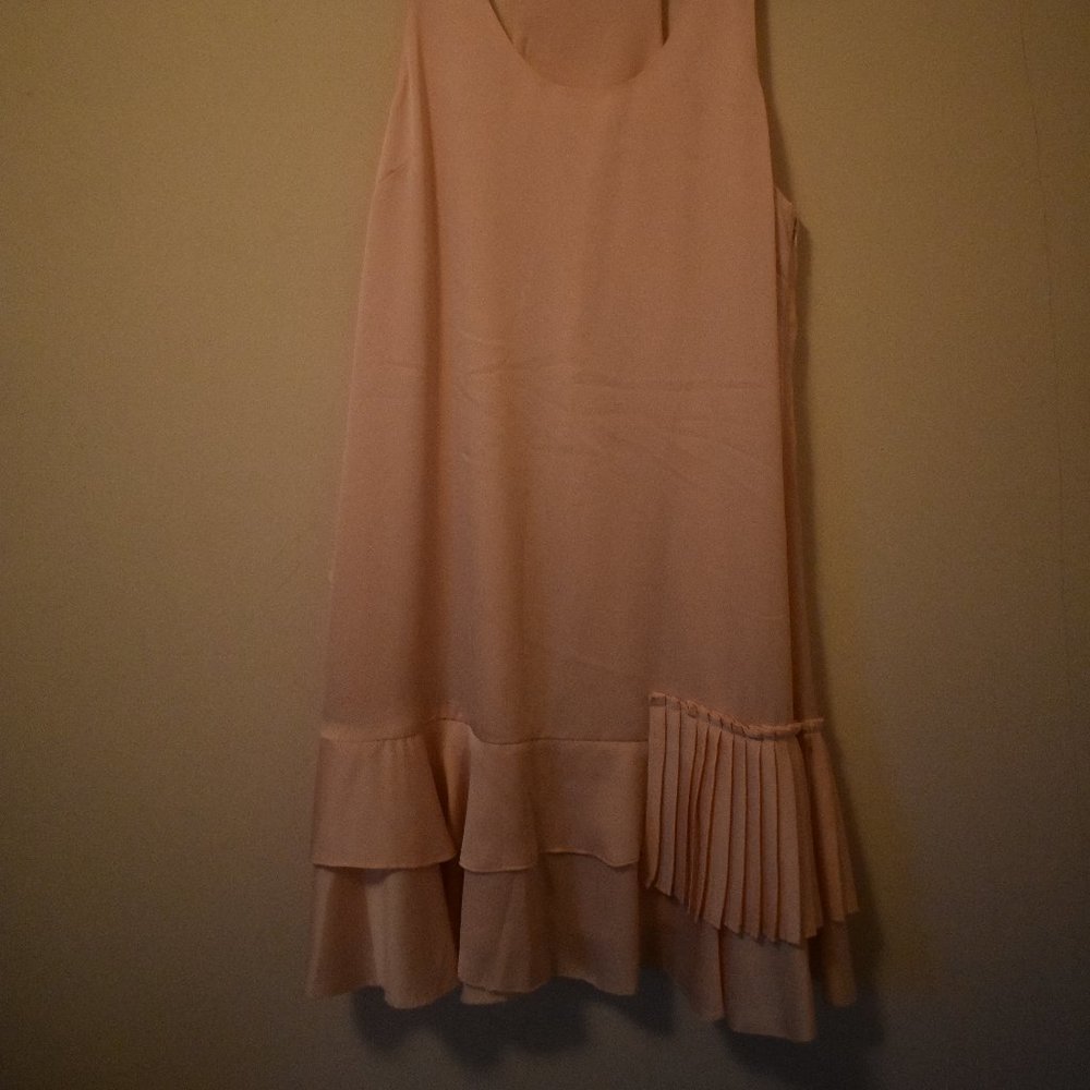 Light Pink Ruffled Dress